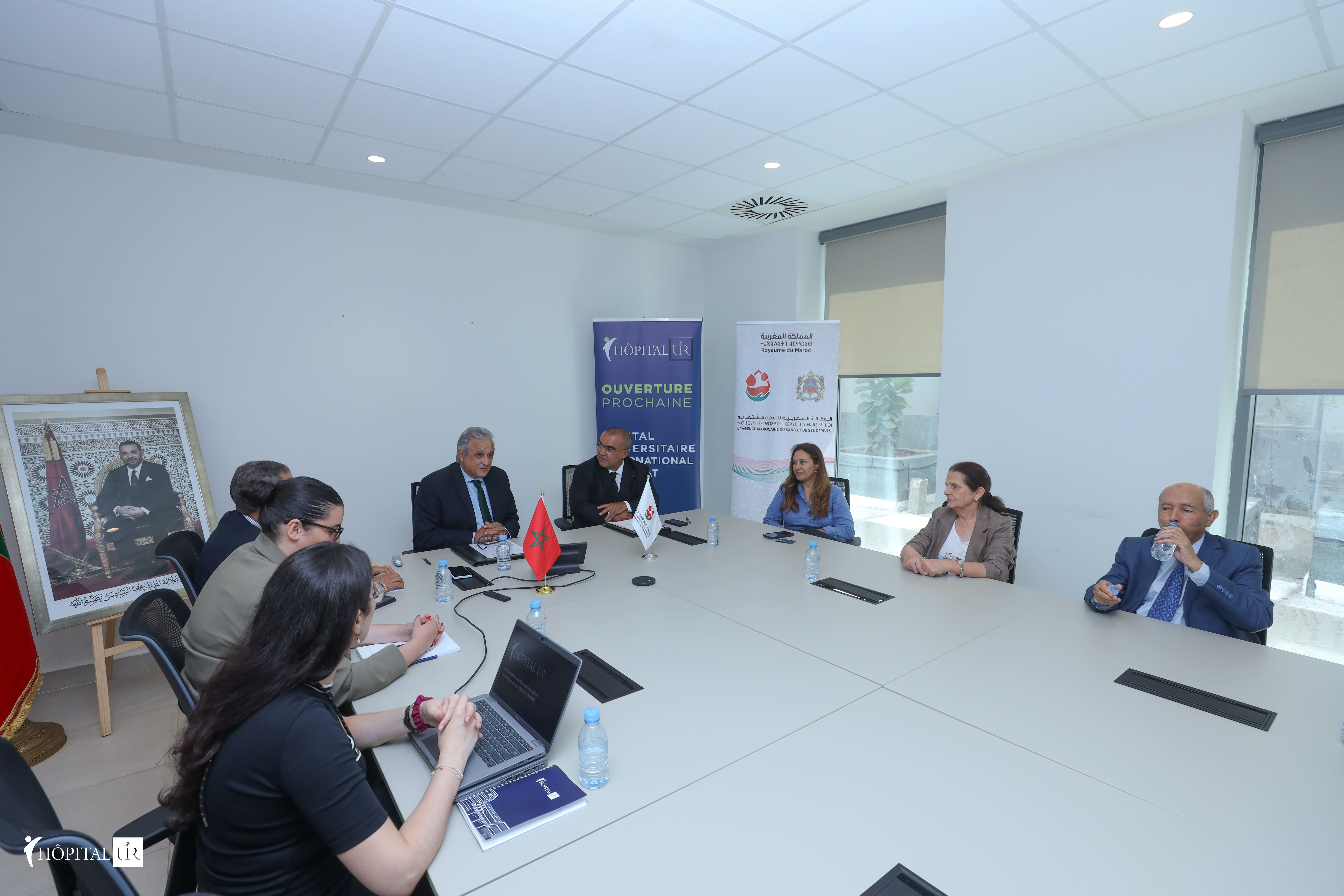 L&rsquo;H&ocirc;pital UIR et l&rsquo;Agence Marocaine du Sang et de ses D&eacute;riv&eacute;s s&rsquo;engagent pour la s&eacute;curit&eacute; transfusionnelle